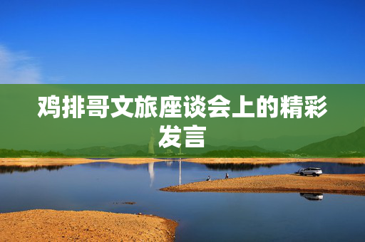 鸡排哥文旅座谈会上的精彩发言