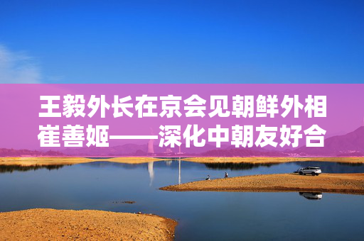 王毅外长在京会见朝鲜外相崔善姬——深化中朝友好合作，共谋地区和平发展