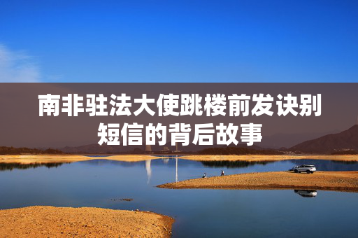 南非驻法大使跳楼前发诀别短信的背后故事
