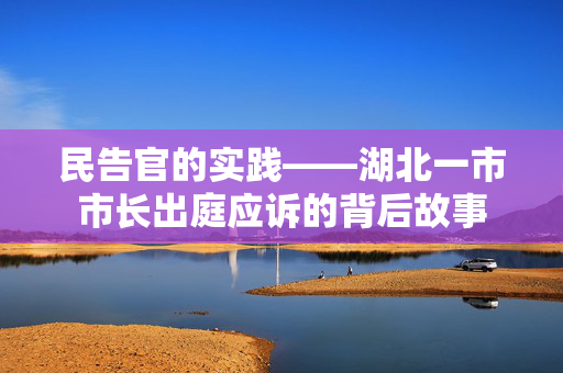 民告官的实践——湖北一市市长出庭应诉的背后故事