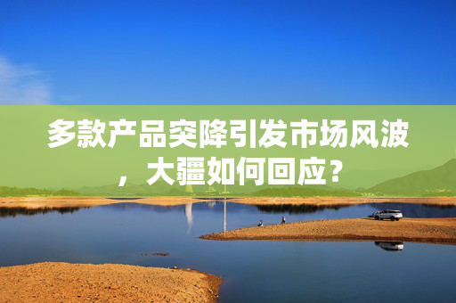 多款产品突降引发市场风波，大疆如何回应？