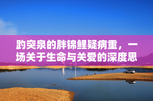 趵突泉的胖锦鲤疑病重，一场关于生命与关爱的深度思考