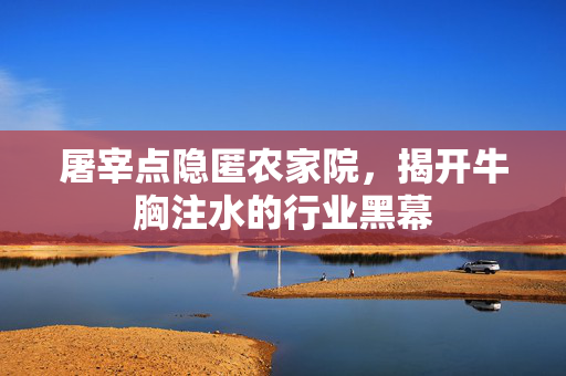 屠宰点隐匿农家院，揭开牛胸注水的行业黑幕