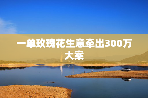 一单玫瑰花生意牵出300万大案