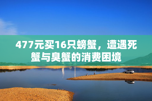 477元买16只螃蟹，遭遇死蟹与臭蟹的消费困境